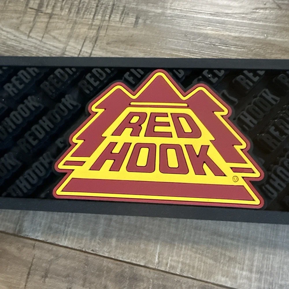 Red Hook Ale Brewery Black Rubber Spill Service Mat